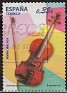 Spain - 2011 - Musical Instruments - 0,35 â‚¬ - Multicolor - Spain, Music, Instruments, Violin - Edifil 4629 - Violin - 0